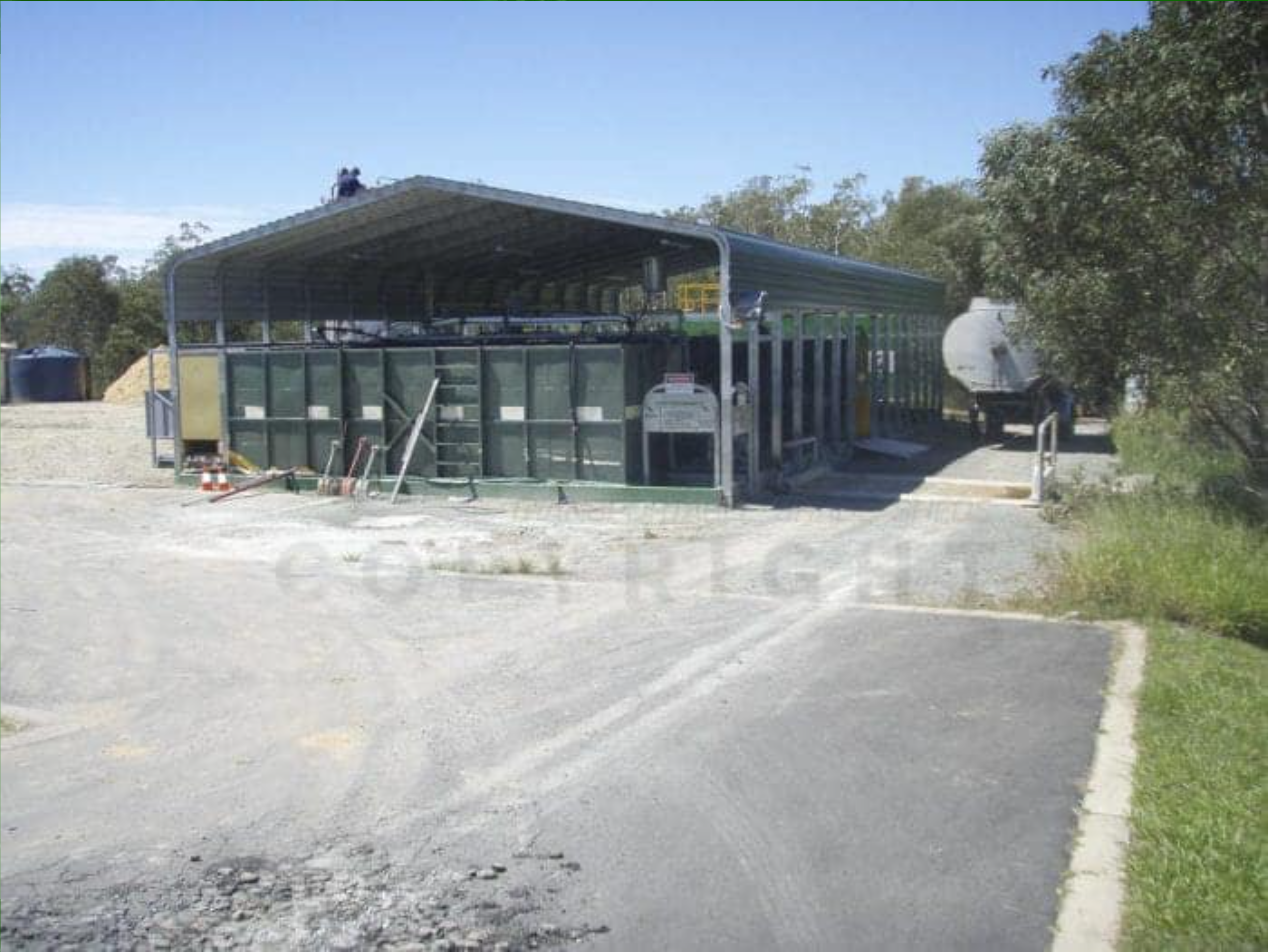Machinery Shade Shed