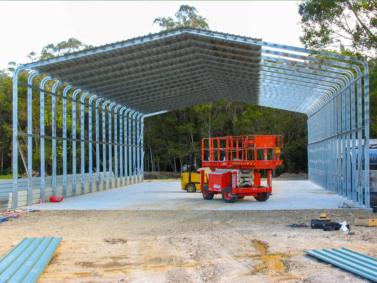 Machinery Shade Shed
