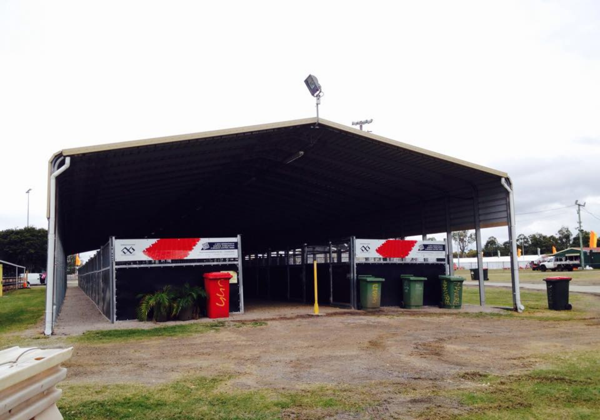 Machinery Shade Shed
