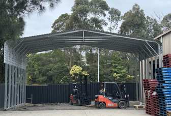 Machinery Shade Shed