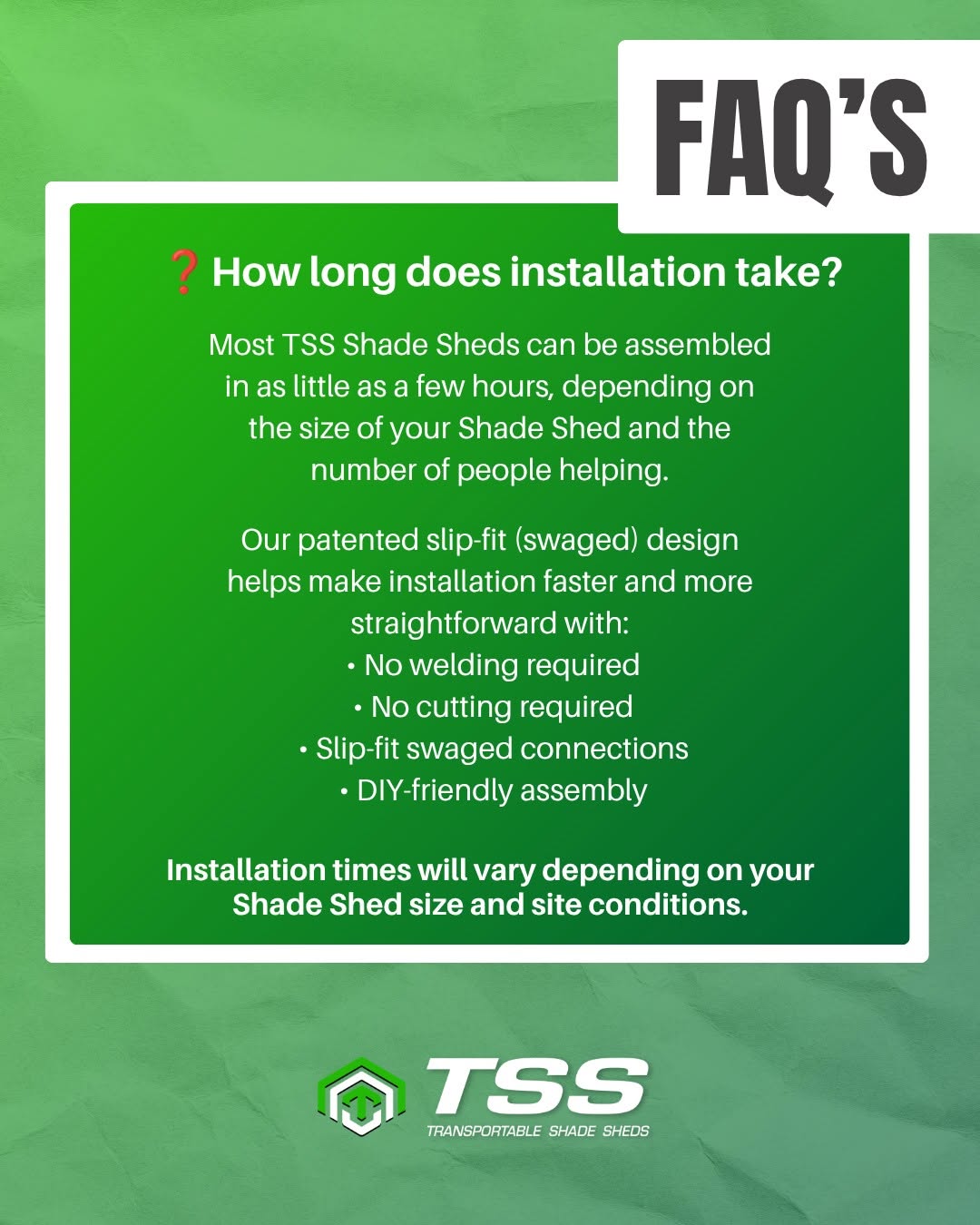How Long Does Installation Take?