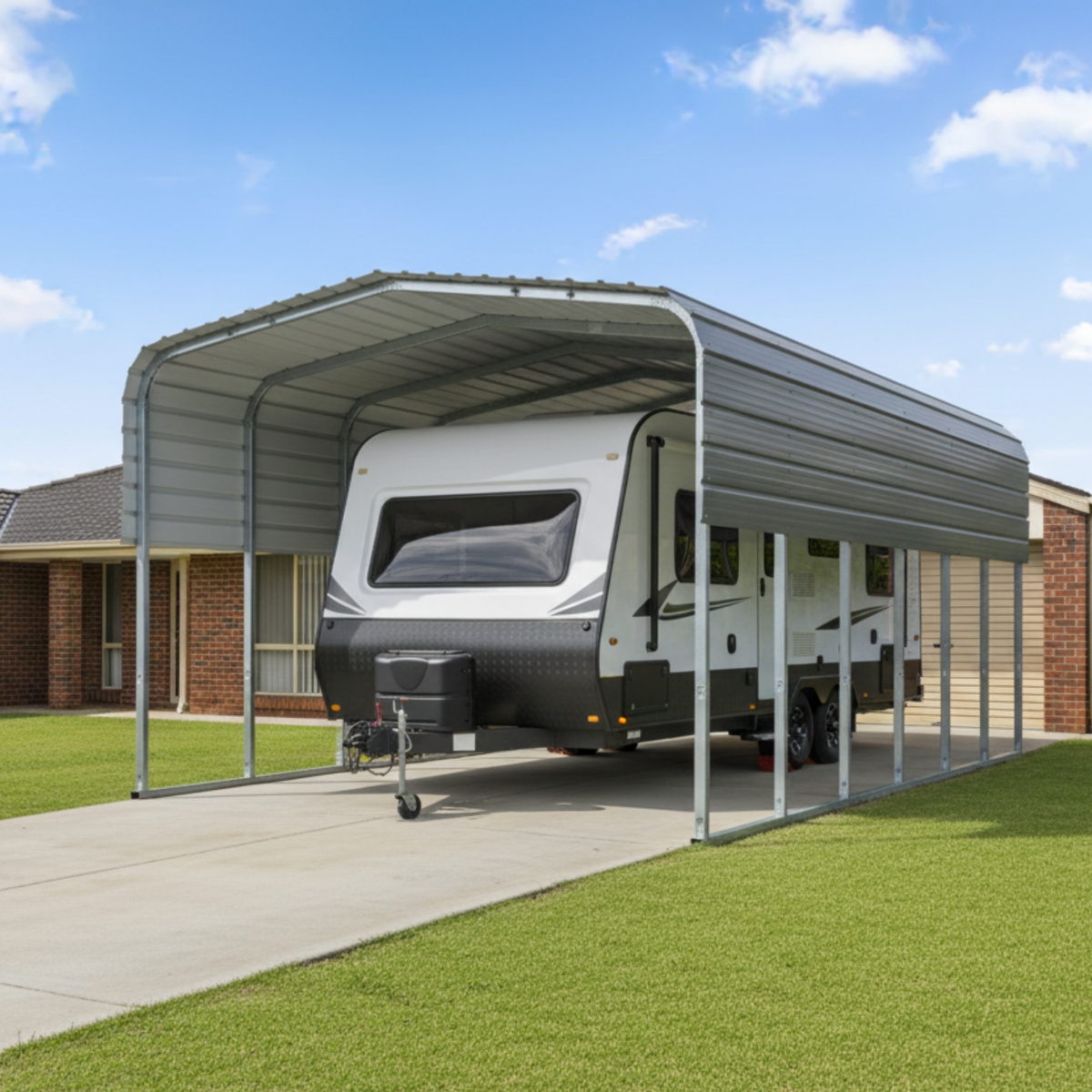 Shade Shed | 4670W x 7600L x 3800 Apex | C2