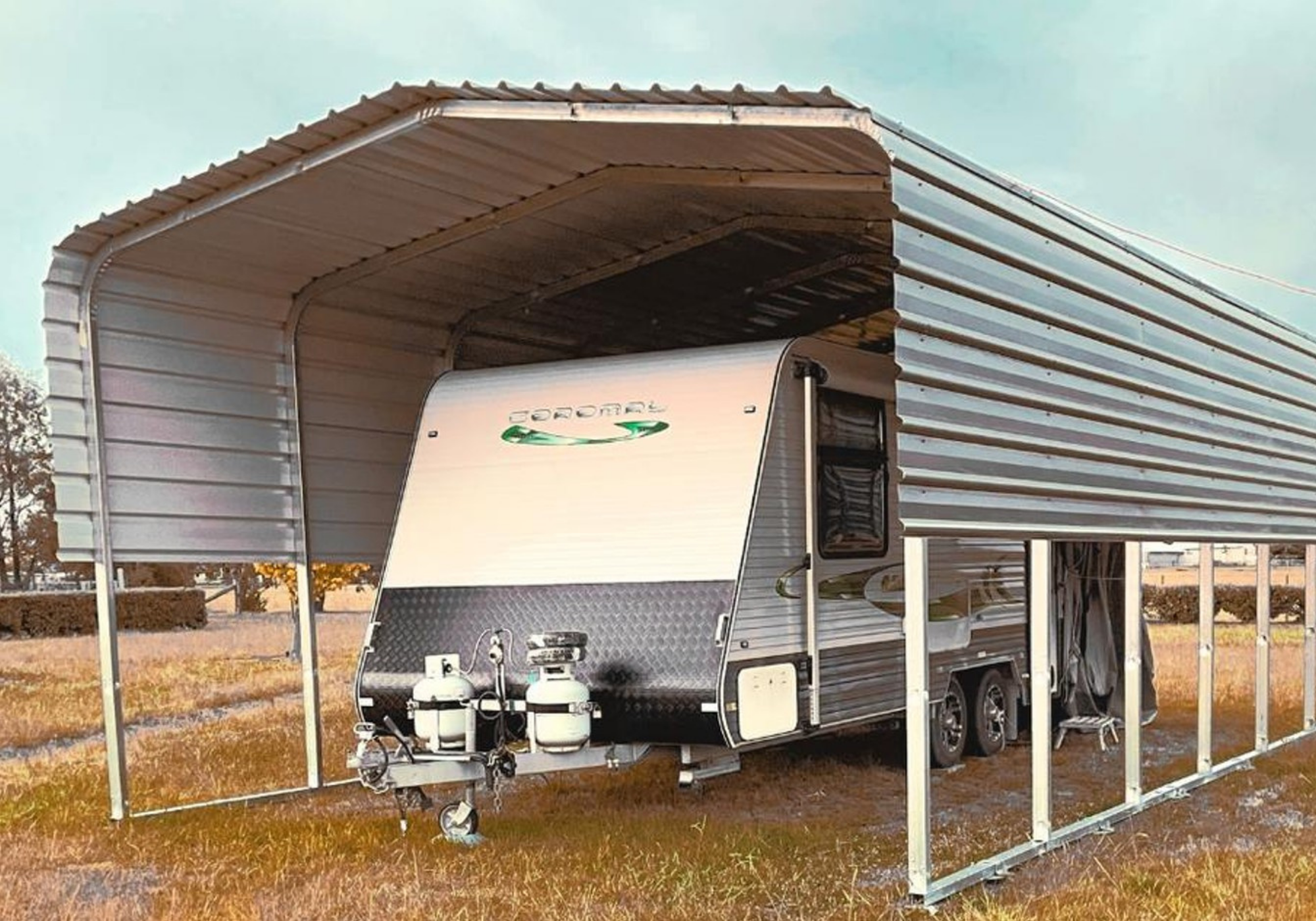 Caravan Shade Shed