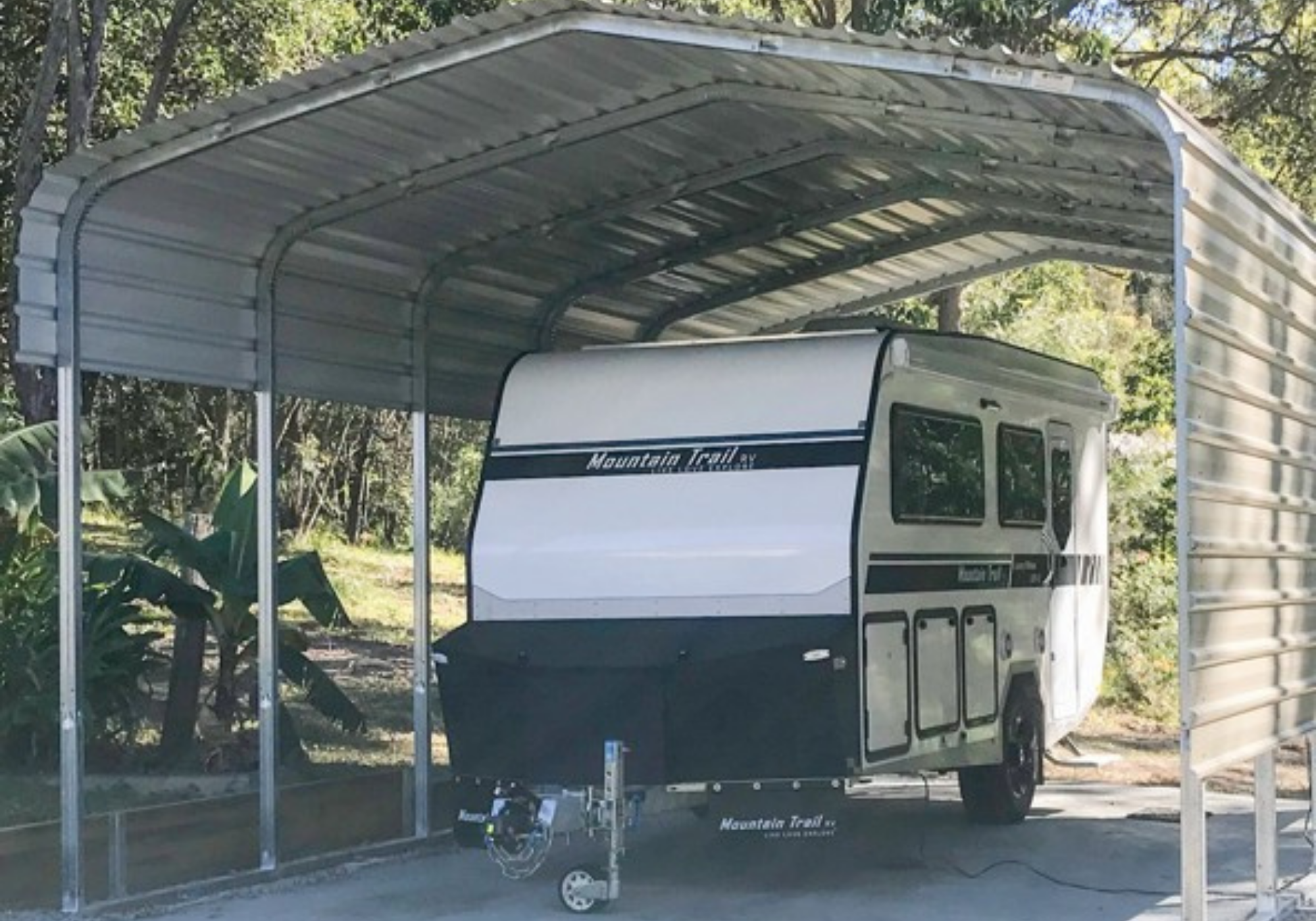 Caravan Shade Shed