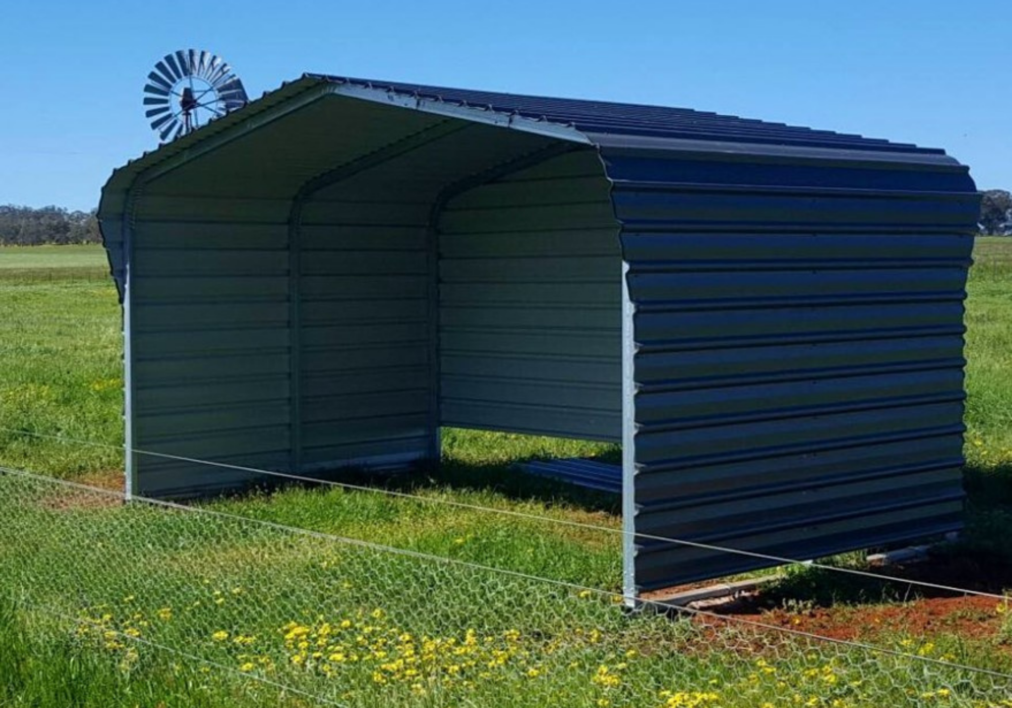 Cyclonic Livestock Shade Shed