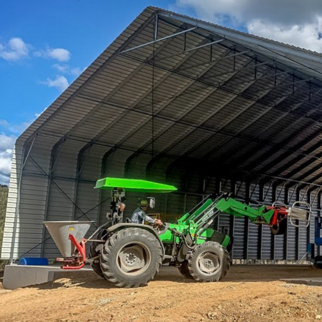 Machinery Shade Shed