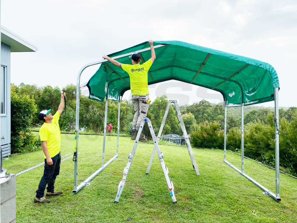 Easy Installation | Transportable Shade Sheds